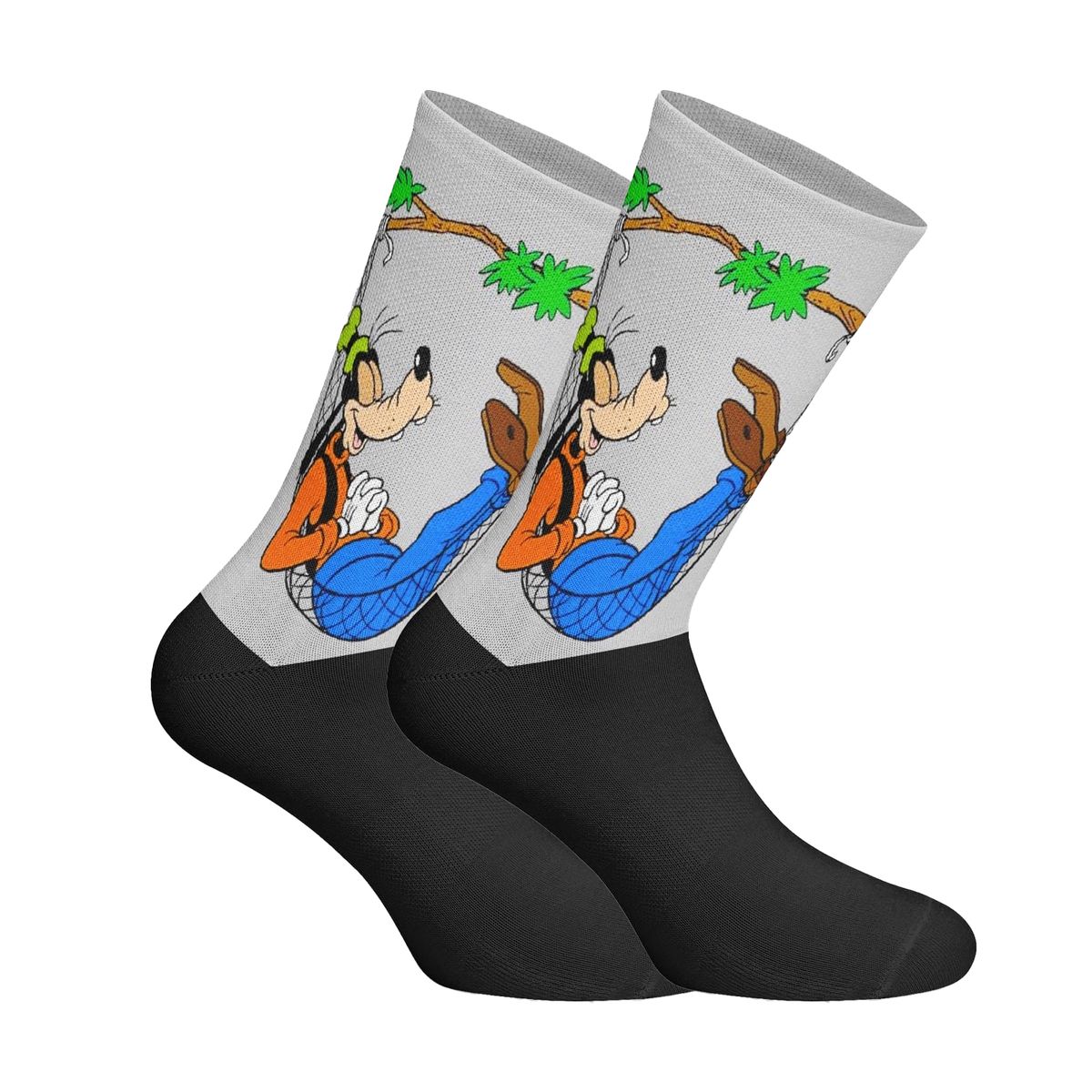 Grafik-Socken mit Cartoon-Motiv
