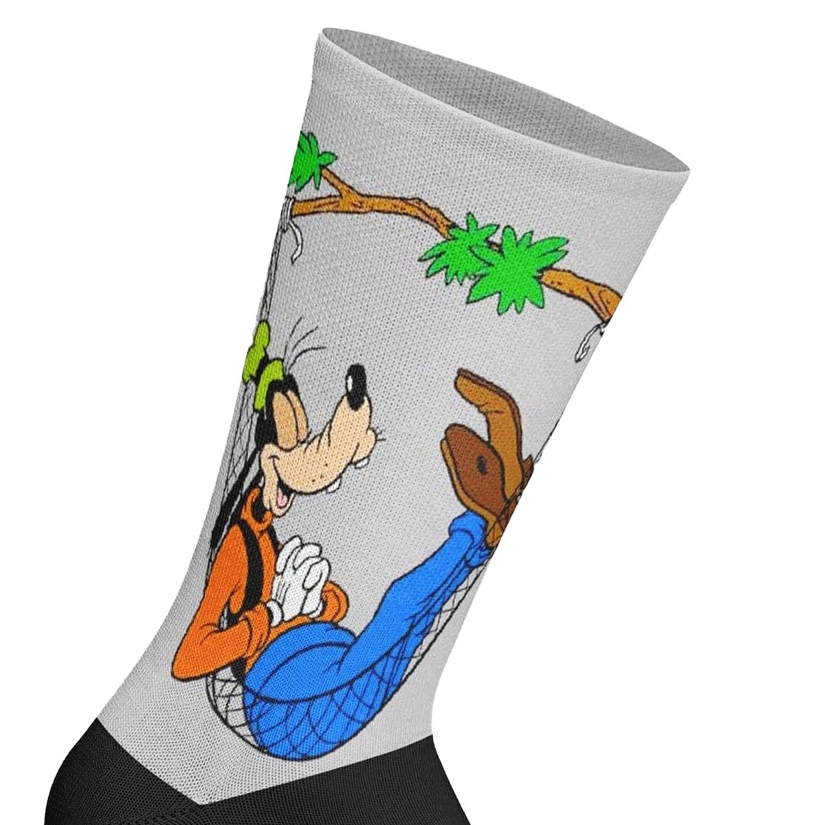 Grafik-Socken mit Cartoon-Motiv