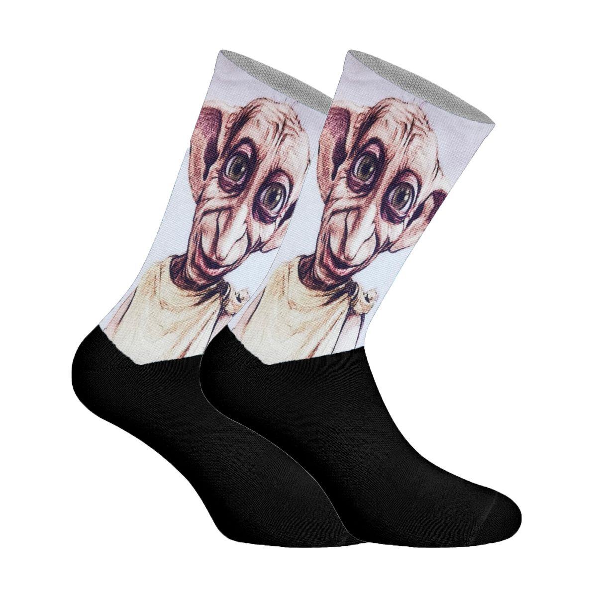 Bedruckte Socken mit Dobby-Charakter
