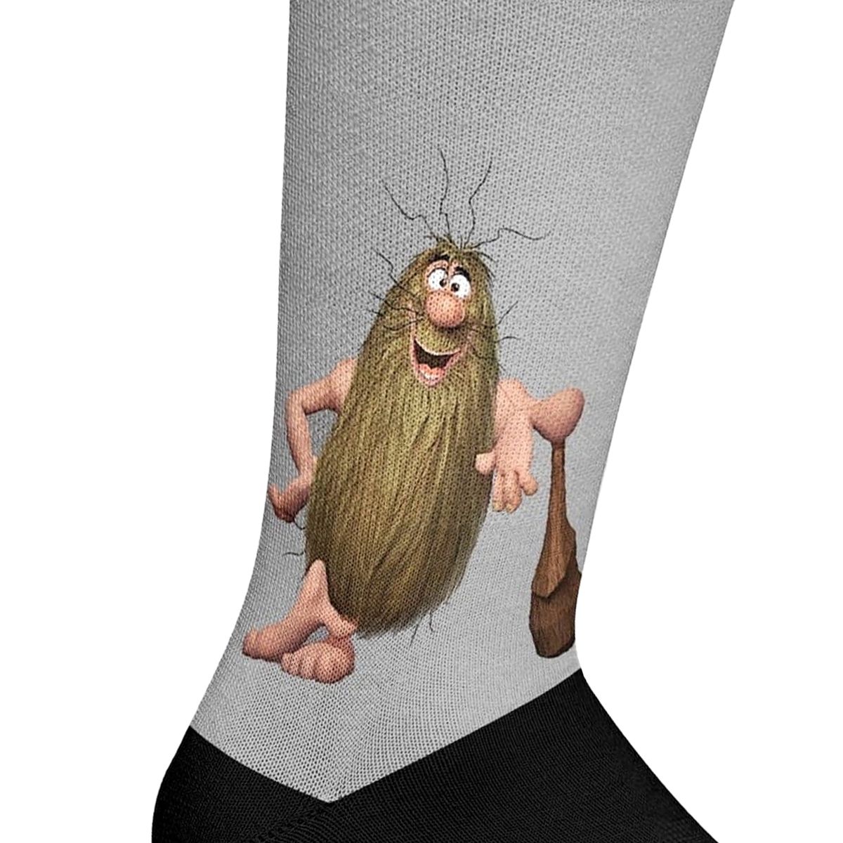 Socken mit Kapitän Caveman Print