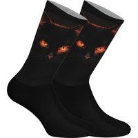 Socken mit intensivem Katzenaugen-Druck