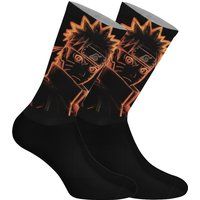 Anime-Charakter Print Crew Socken
