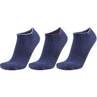 Gerippte leichte Baumwoll-Liner Socken