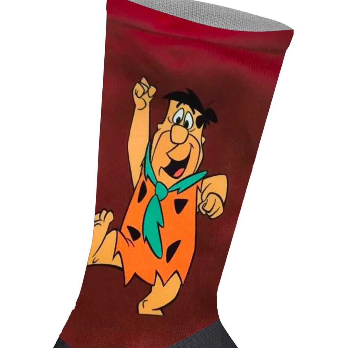Retro-Socken mit Charakter-Grafik