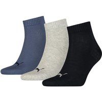 Klassische Viertelsocken aus Baumwollmischung