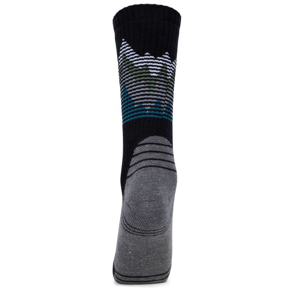 Performance-Wandersocken mit geometrischem Bergmotiv