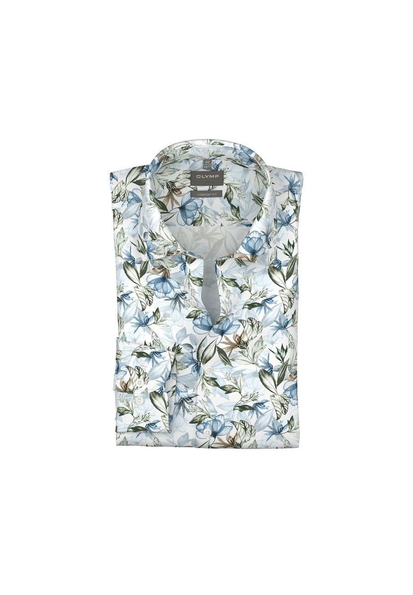 Freizeit Hemd mit Blumenmuster, Comfort Fit