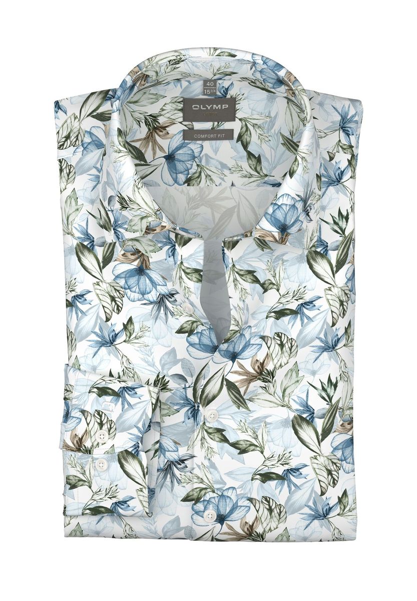 Freizeit Hemd mit Blumenmuster, Comfort Fit