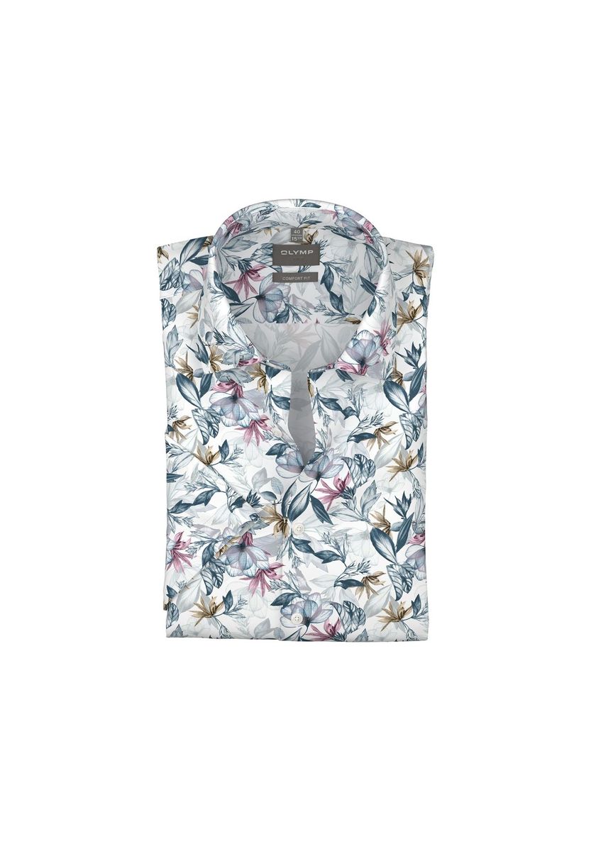 Kurzarmhemd mit Blumendruck