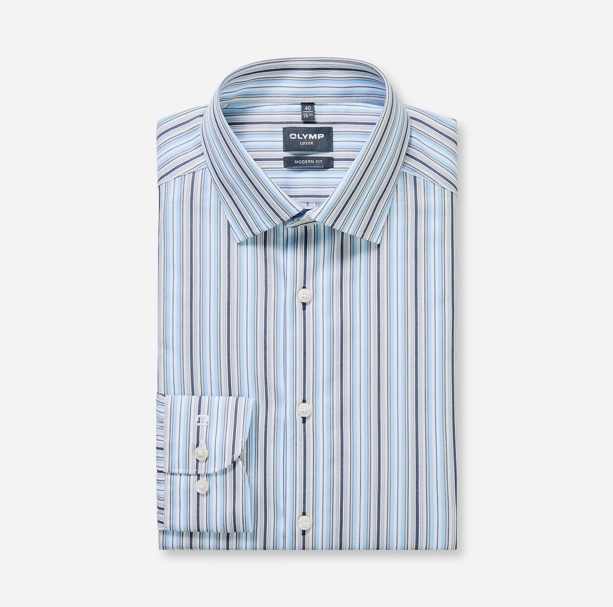 Gestreiftes Modern Fit Hemd