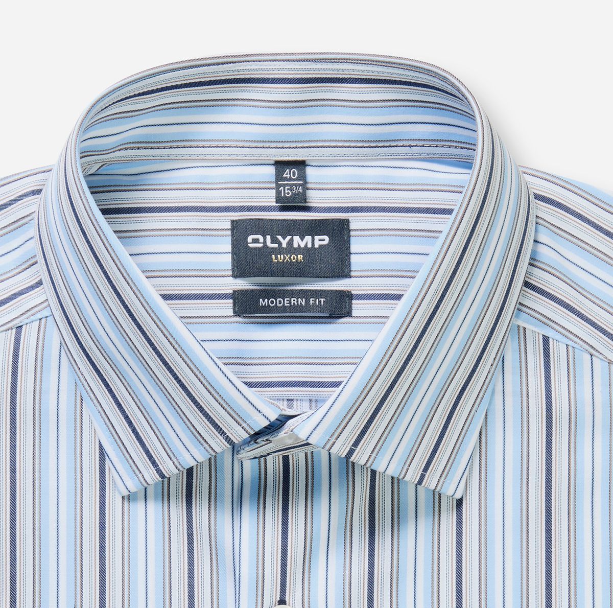 Gestreiftes Modern Fit Hemd