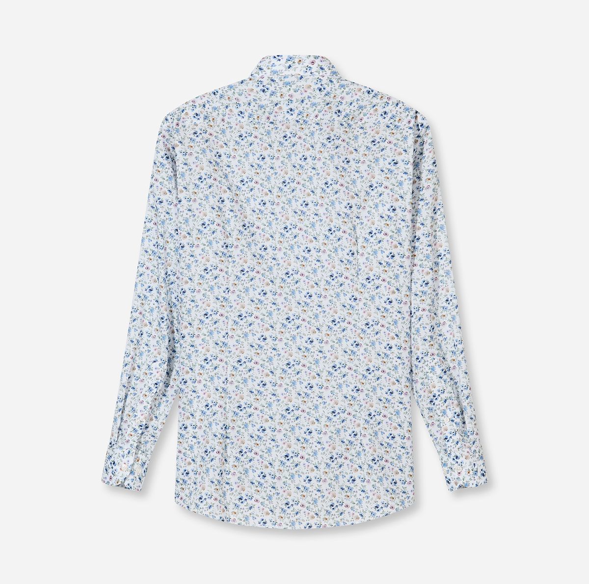Modern Fit Hemd mit Blumendruck