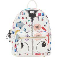 Rucksack mit Pop-Art-Grafikprint
