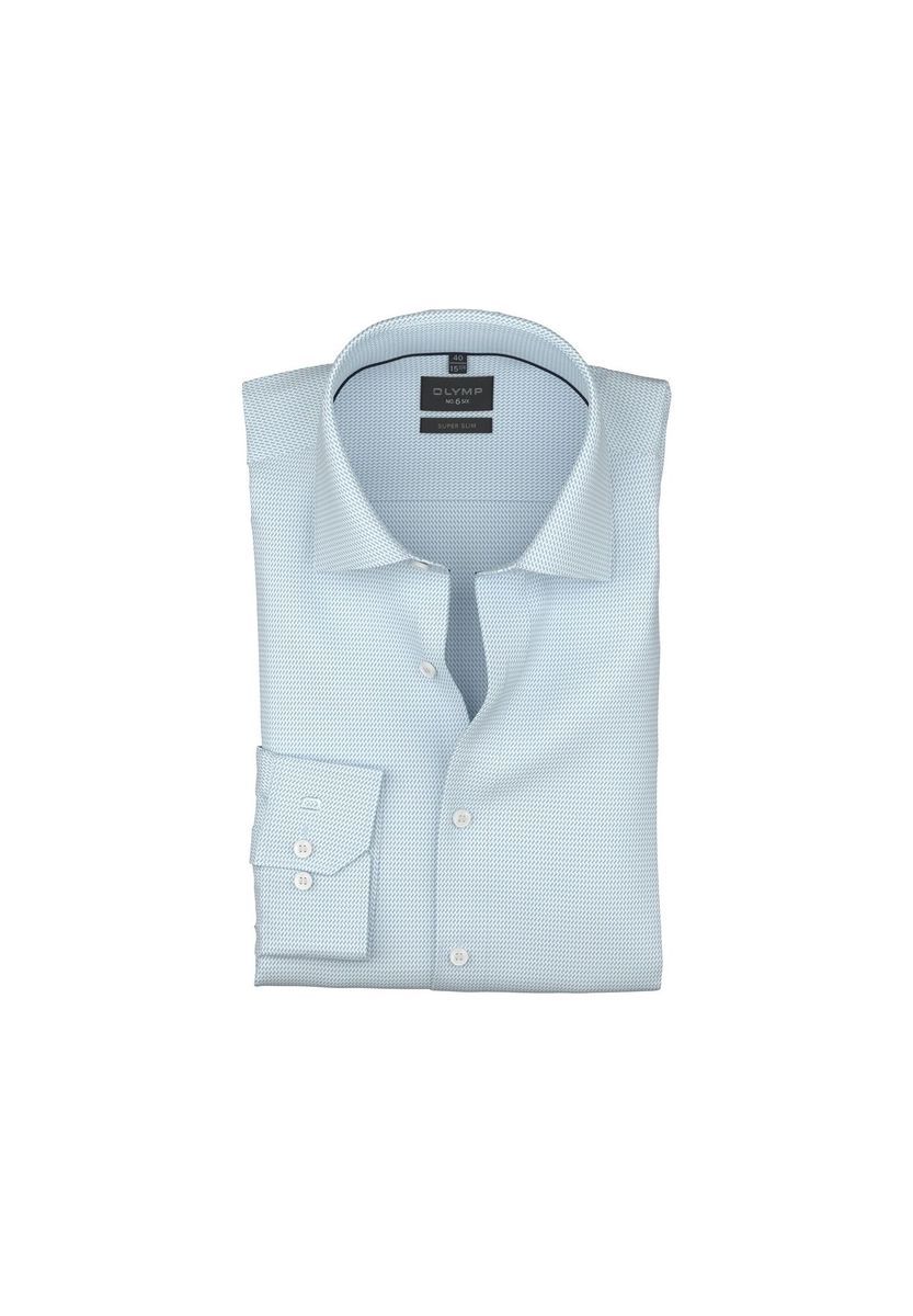 Gemustertes Super Slim Hemd