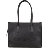 Minimalistischer Shopper aus genarbtem Leder