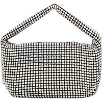Funkelnde Strass-Netz Abendtasche