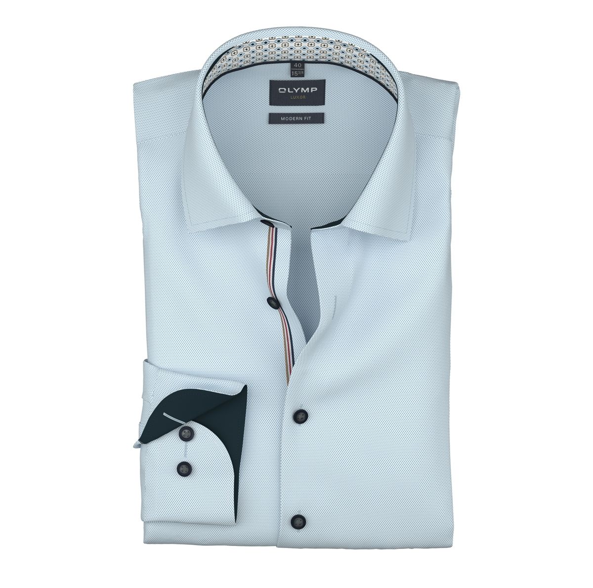 Modern Fit Langarm Hemd