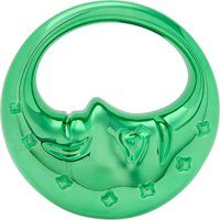 Skulpturale mondförmige Handtasche