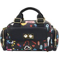 Henkeltasche mit Pop-Art-Grafik