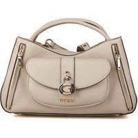 Elegante Satchel-Tasche mit Vorhängeschloss