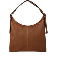 Minimalistische Hobo-Tasche aus Kalbsleder