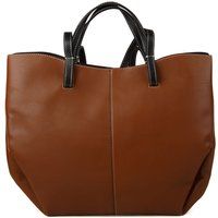 Minimalistische Shopper-Tasche aus Kalbsleder