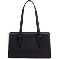 Strukturierte Rechteckige Schultertasche