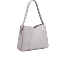Elegante Schultertasche mit Wellensaum