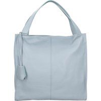 Minimalistischer Shopper aus genarbtem Leder