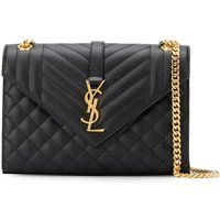 Envelope Handtasche mit gemischter Steppung