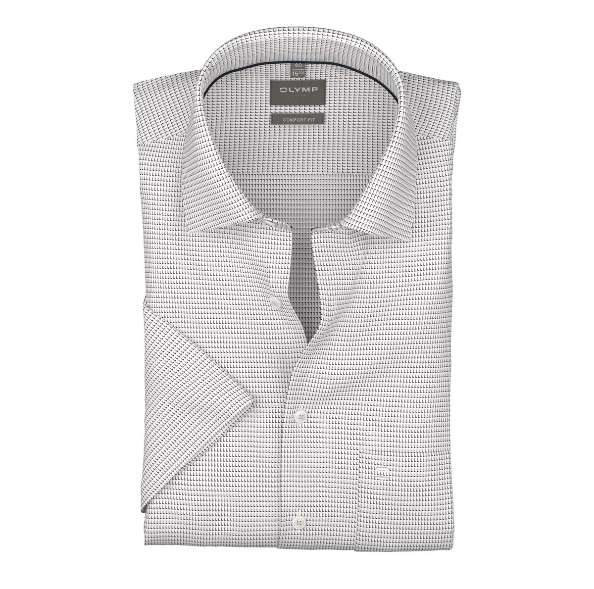 Herren Kurzarm Comfort Fit Hemd
