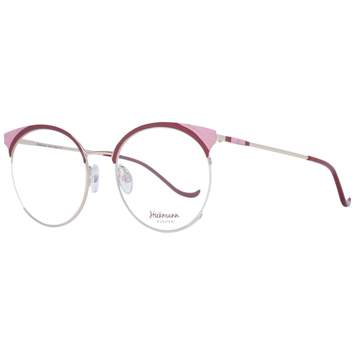 Cat-Eye Halbrand Brillenfassung