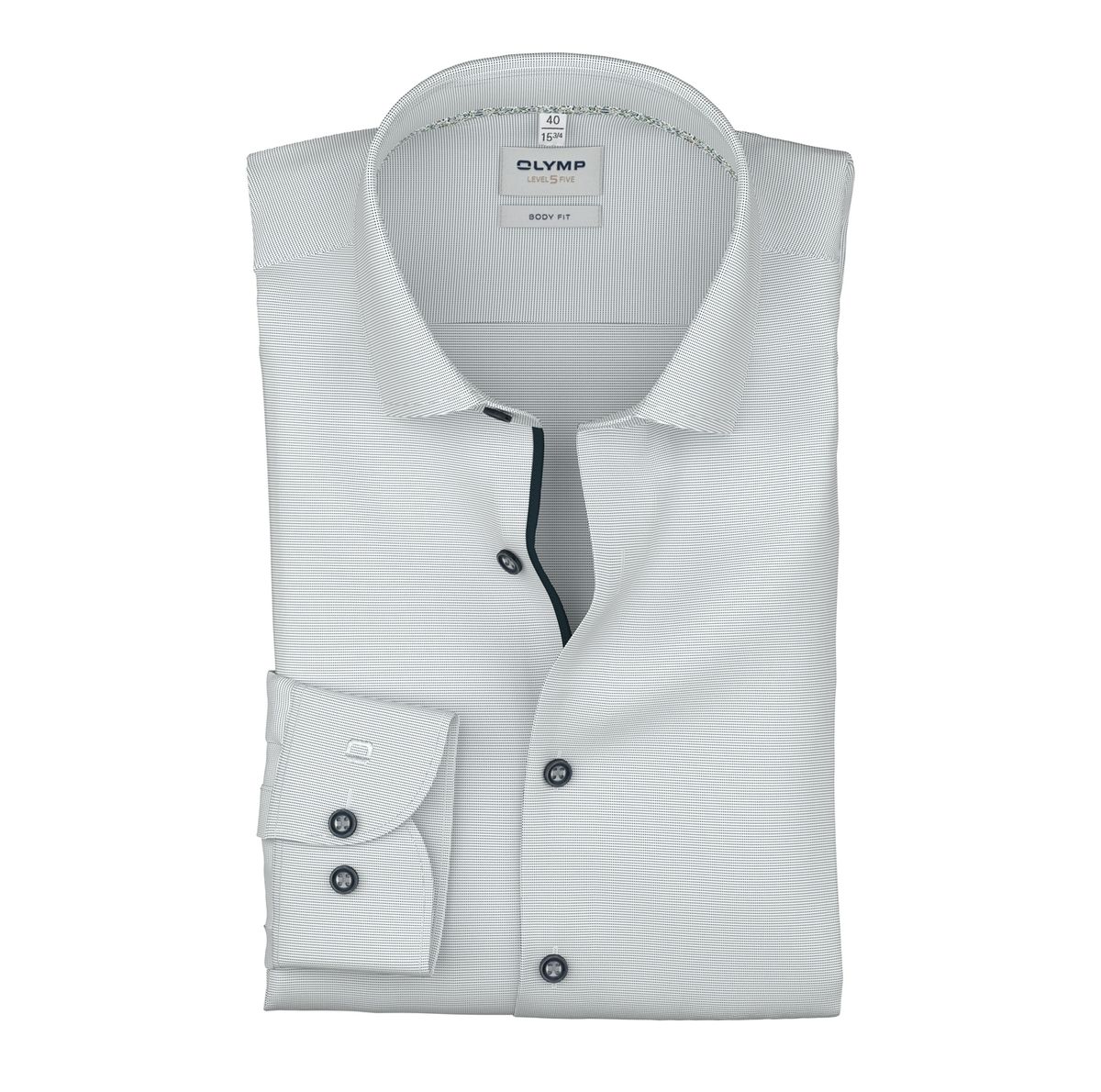 Strukturiertes Slim-Fit-Freizeithemd