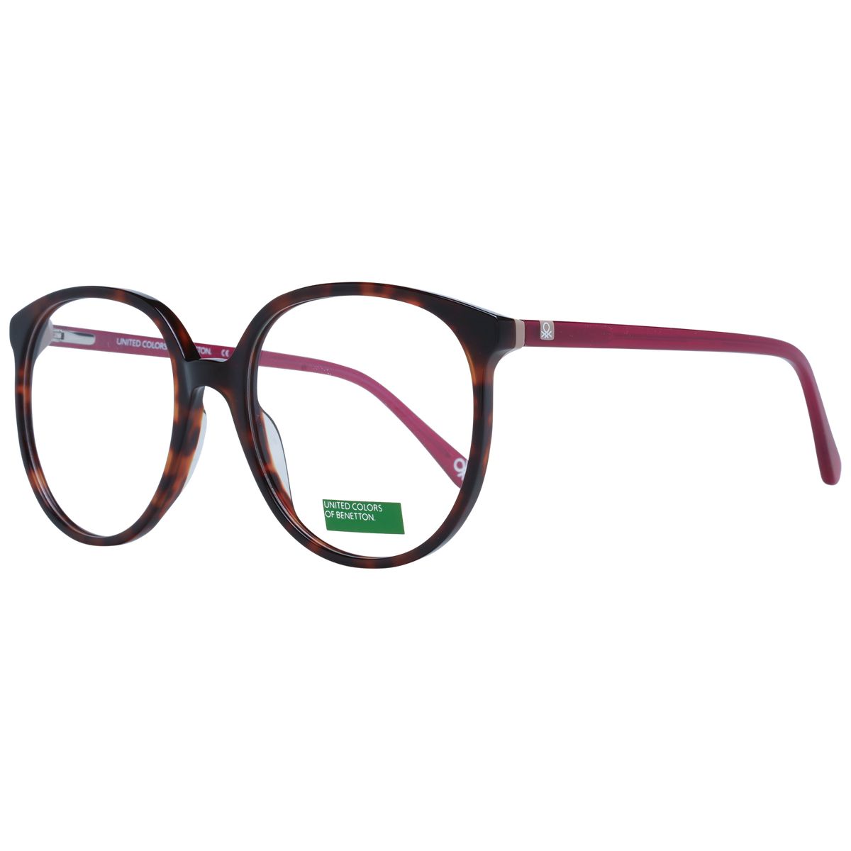 Runde Oversize-Brille in Schildpatt-Optik