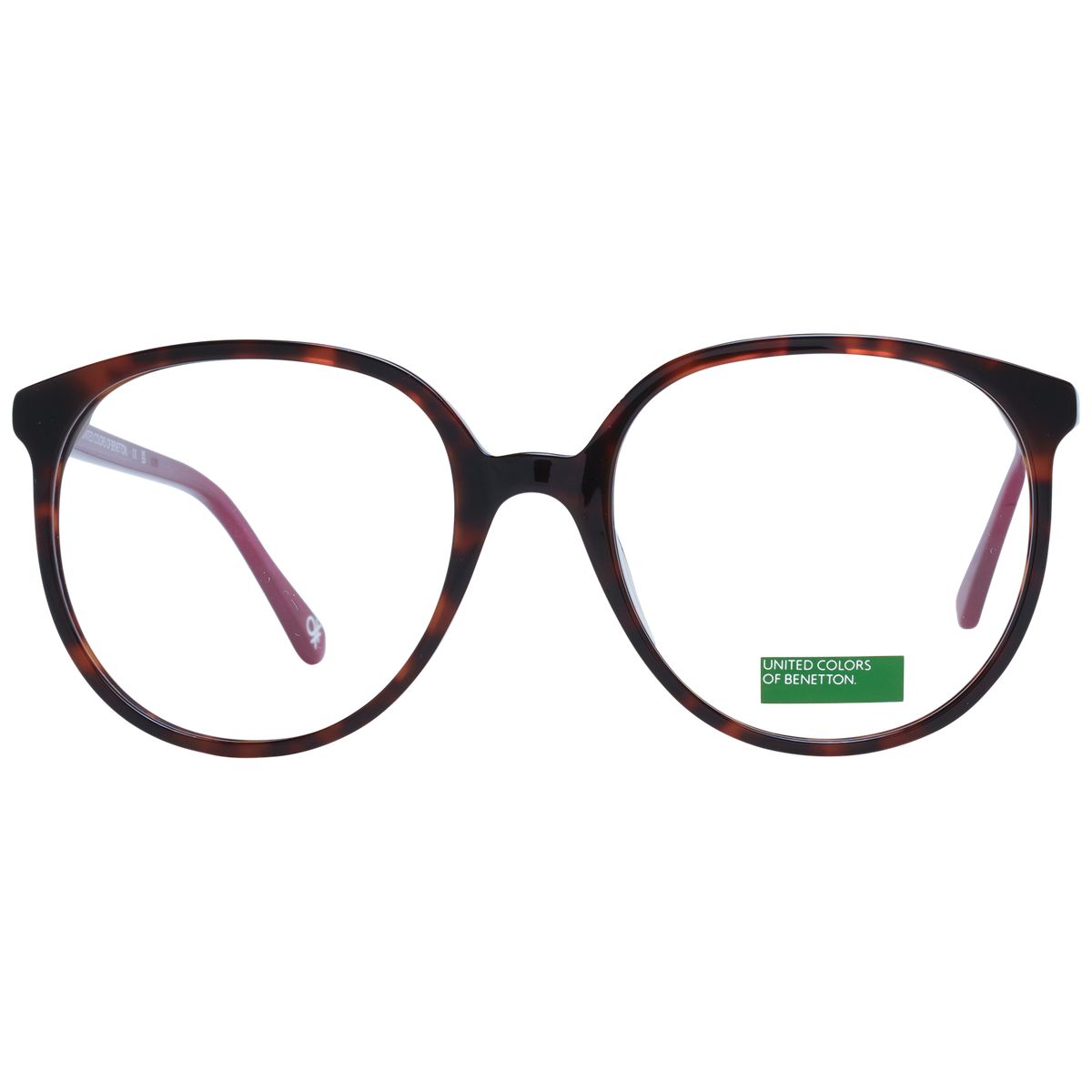 Runde Oversize-Brille in Schildpatt-Optik
