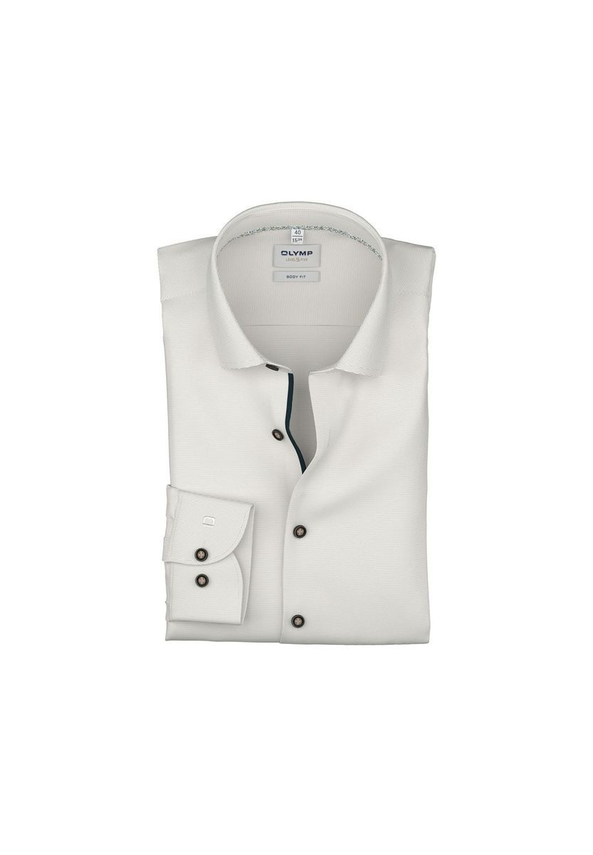 Herren Beige Slim-Fit Hemd