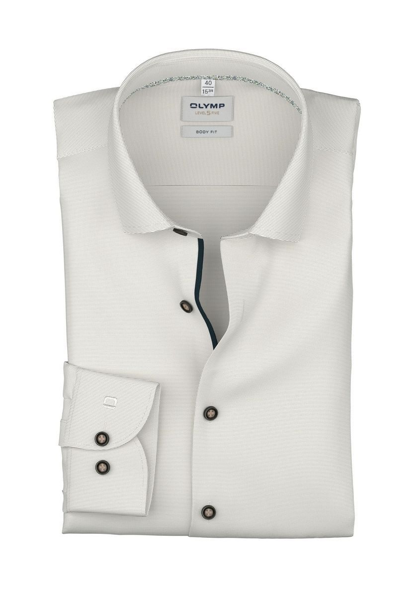 Herren Beige Slim-Fit Hemd