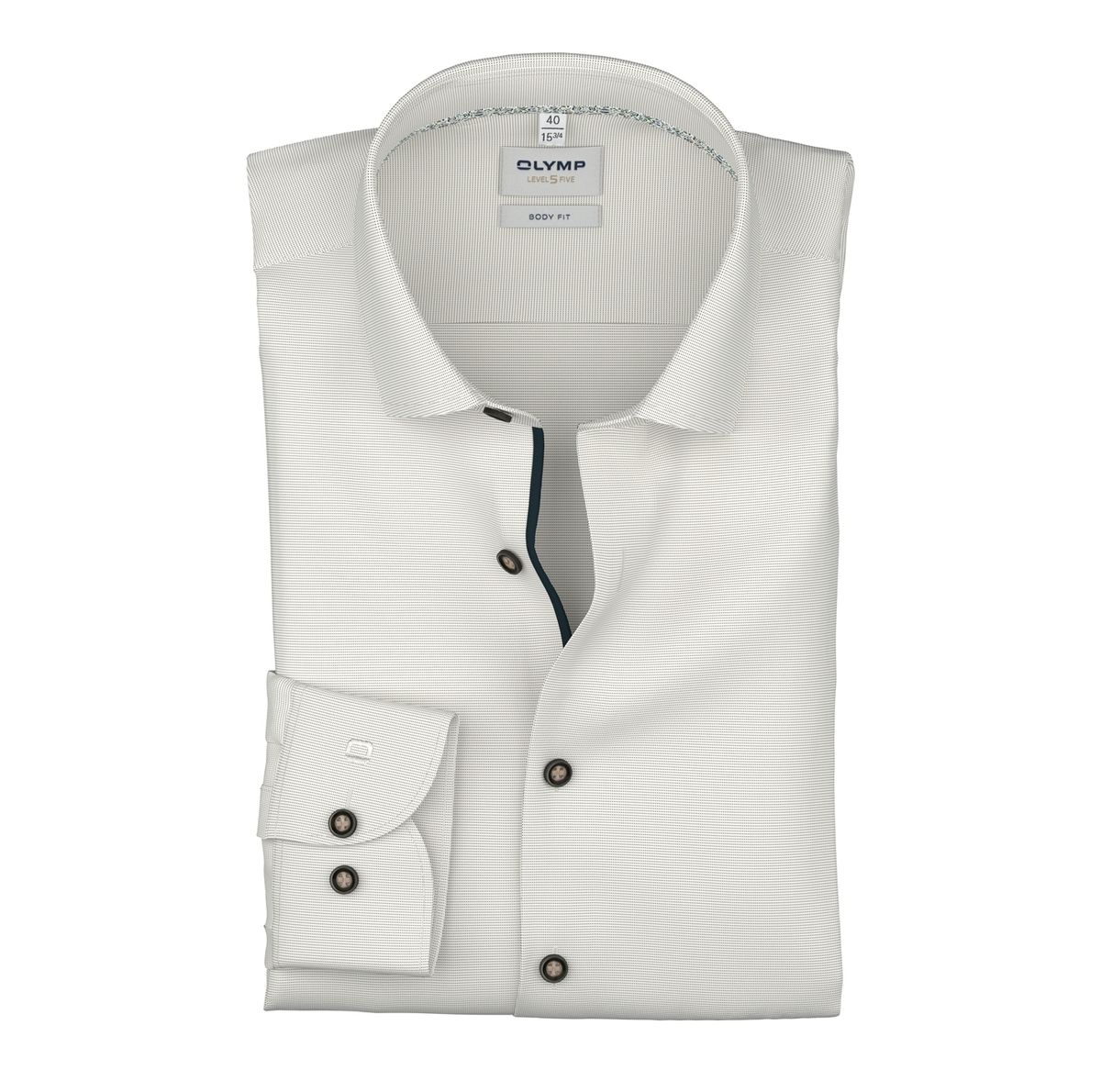 Herren Beige Slim-Fit Hemd