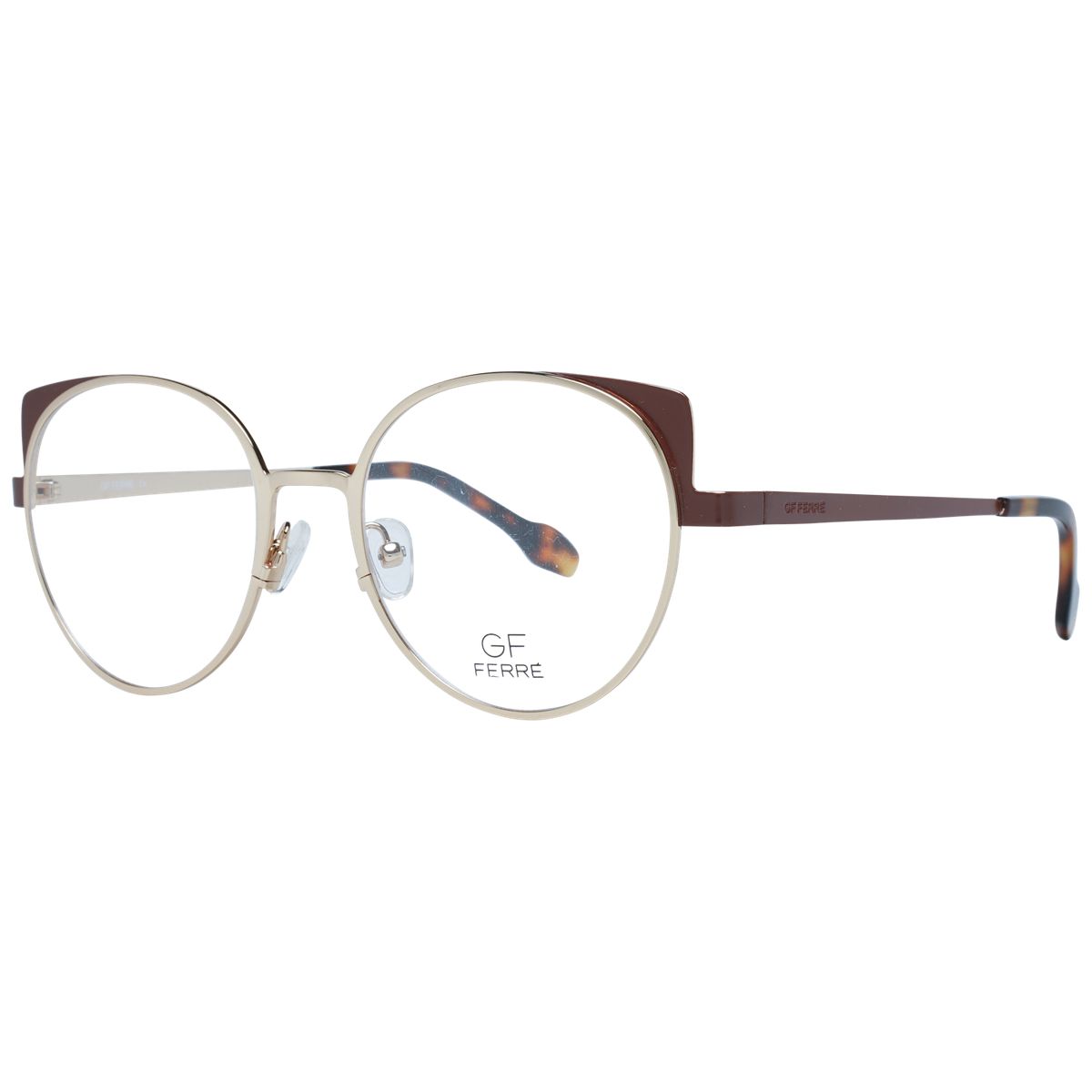 Schicke Cat-Eye Metall-Brillenfassung