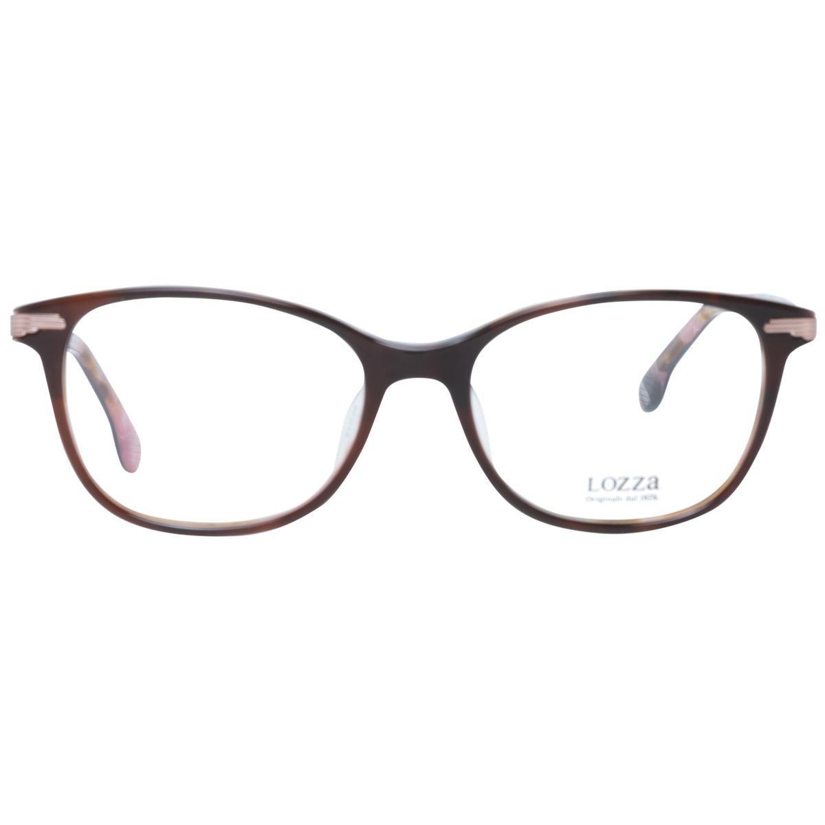 Elegante ovale Brillenfassung in Schildpatt-Optik