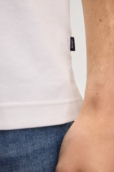 JOOP! Primo Weißes Poloshirt Bio-Baumwolle Klassische Passform