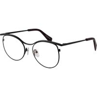Avantgardistische Brille mit markantem Steg