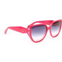 Geometrische Acetat-Sonnenbrille mit Farbverlauf