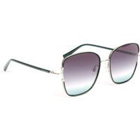 Elegante quadratische Sonnenbrille mit Farbverlauf