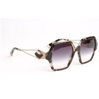 Geometrische Sonnenbrille mit Verlaufsgläsern
