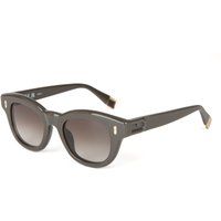 Glänzende Acetat-Sonnenbrille mit Verlauf