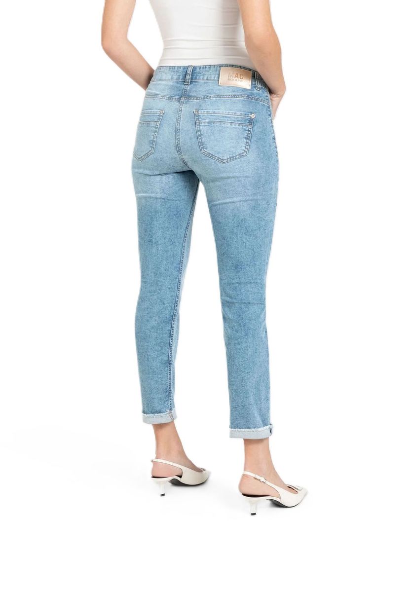 Damen Five-Pocket Jeans mit Umschlag