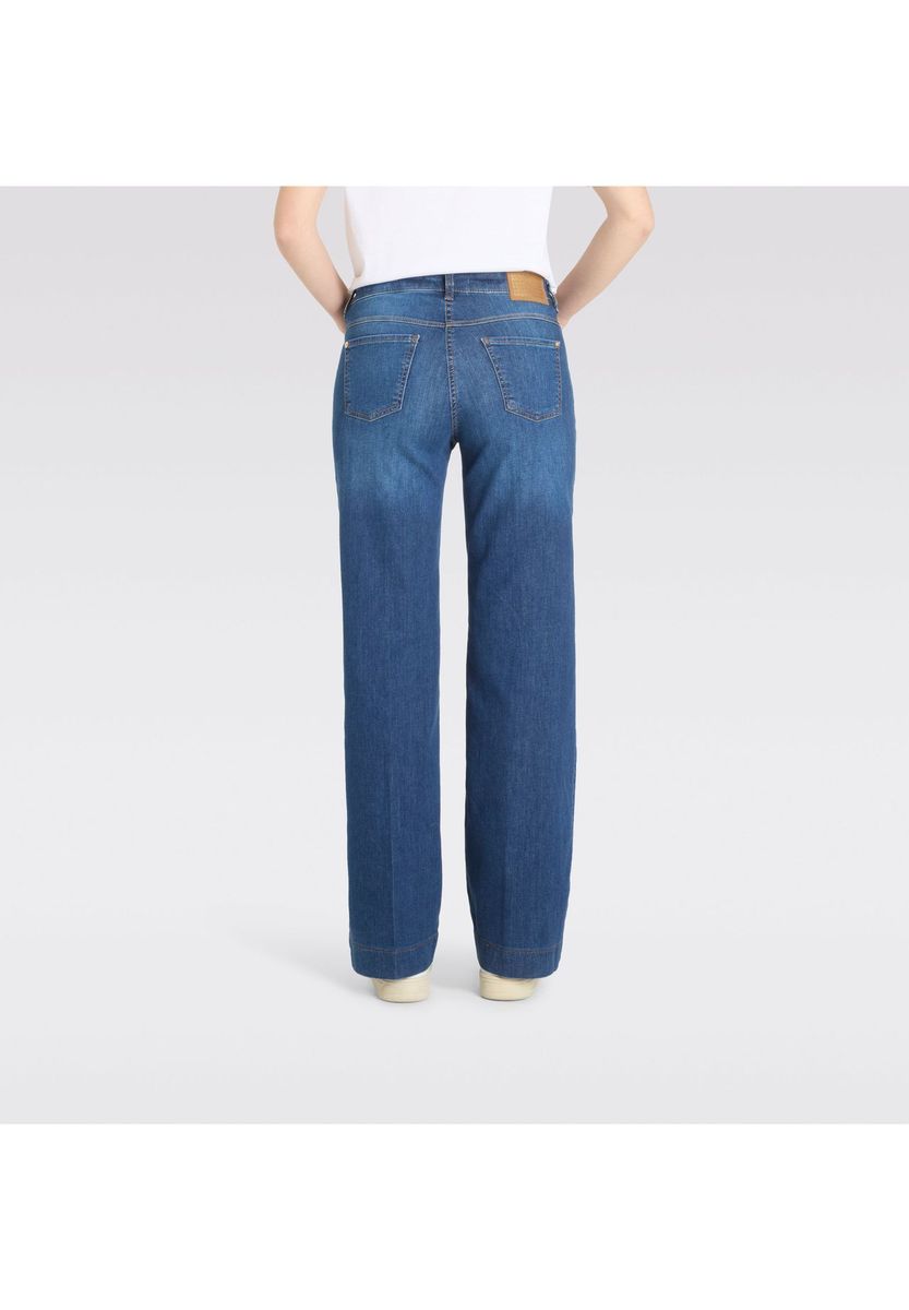 Damen Wide Leg Jeans, 5-Pocket-Style