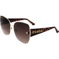 Oversized Schmetterlings-Sonnenbrille mit Farbverlauf