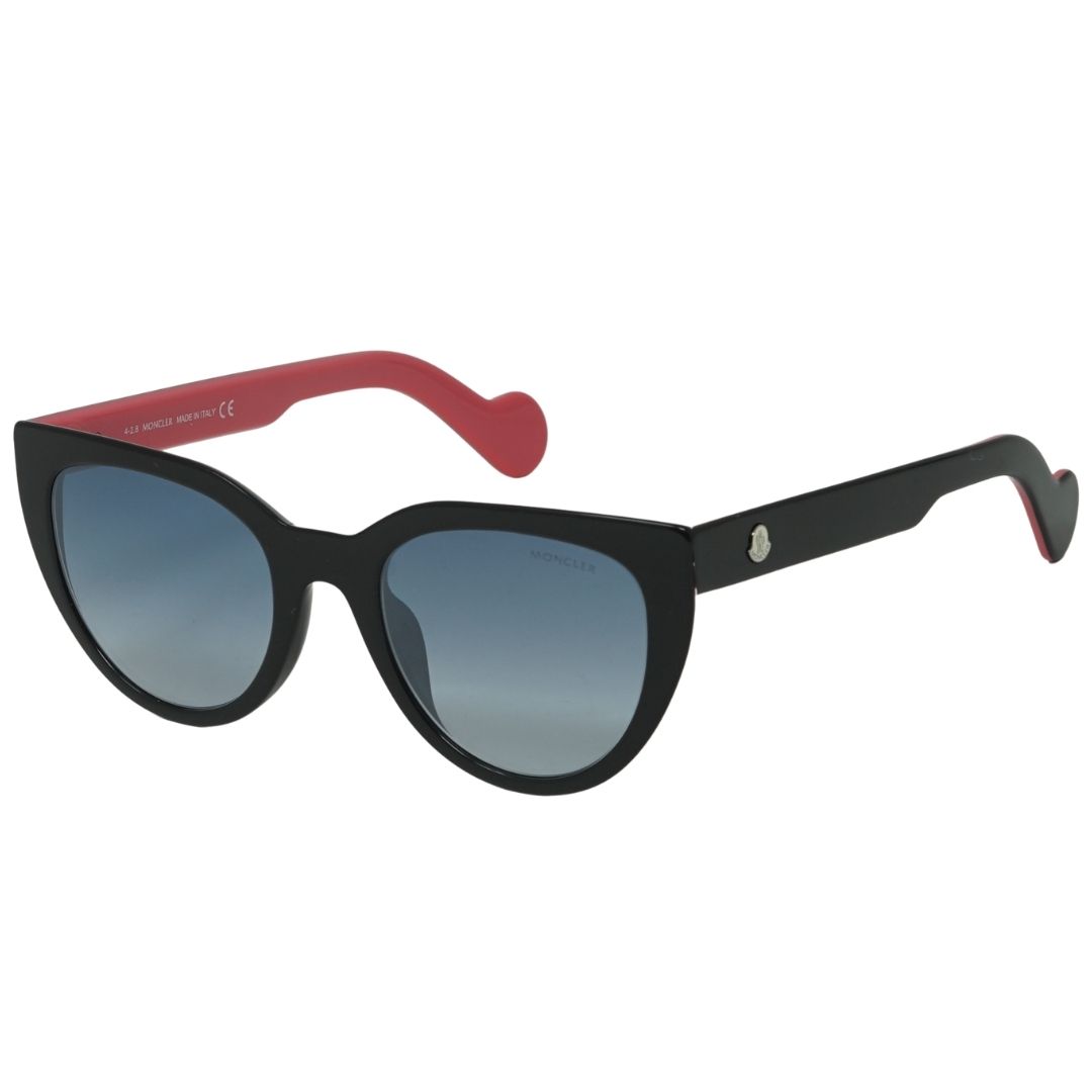 Cat-Eye-Sonnenbrille mit zweifarbigen Bügeln